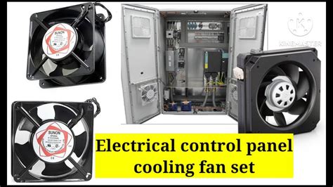 electrical enclosure fan kit|electrical control panel cooling fan.